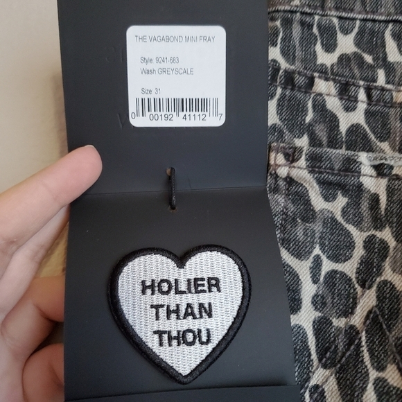 MOTHER Vagabond Mini Fray Skirt size 31 NWT - Picture 7 of 8